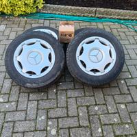 4 cerchi + le gomme + bulloni Mercedes classe C