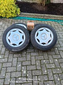 4 cerchi + le gomme + bulloni Mercedes classe C