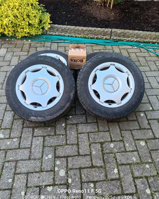 4 cerchi + le gomme + bulloni Mercedes classe C