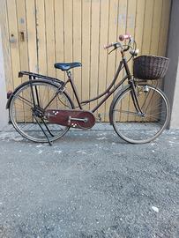 Bicicletta con cestino