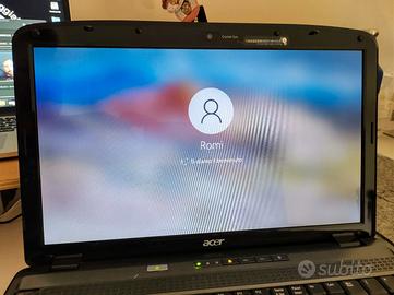 Acer Aspire 5735z munito di scatola e manuali