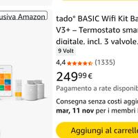 tado valvole termostatiche 