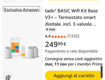tado valvole termostatiche 
