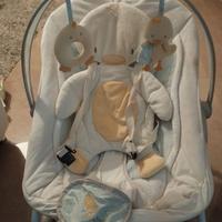 Sdraietta neonato con cuscino pulcino