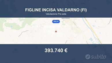 Immobile in asta di 356 m² con box auto a Figline 