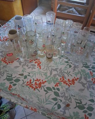 bicchieri da birra, collezione 