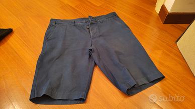 bermuda uomo blu navy taglia 50