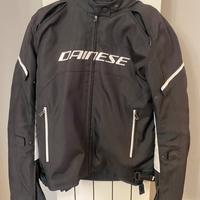 Giacca moto donna Dainese tg 48 con paraschiena