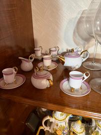 Servizio da Caffè in Porcellana in Miniatura