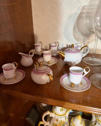 Servizio da Caffè in Porcellana in Miniatura