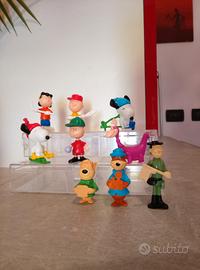 Lotto sorpresine kinder vintage snoopy yogi