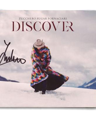 ZUCCHERO "DISCOVER" - CD AUTOGRAFATO