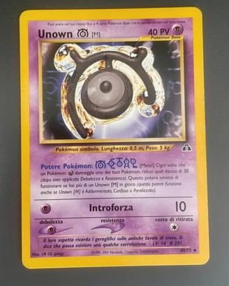 Unown n. 49 mazzo Neo Discovery