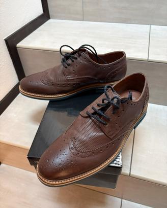 Scarpe stile derby pelle 45