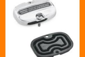 COPERCHIO CROMATO POMPA FRENO POST H-D TOURING