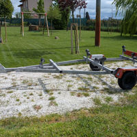 Carrello 6mt portata 460 appena revisionato 2027