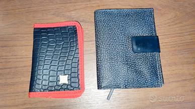 2 portafogli (Borbonese + Laura Biagiotti)