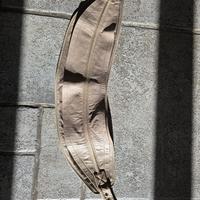 Cintura bustier "Scervino street" di pelle