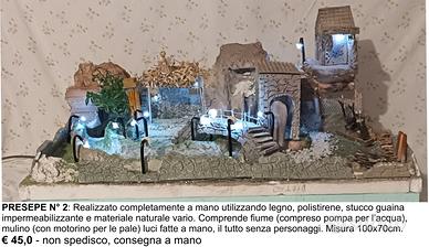 Presepe Artigianale N° 2