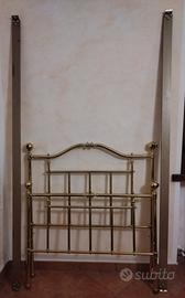 letto in ottone