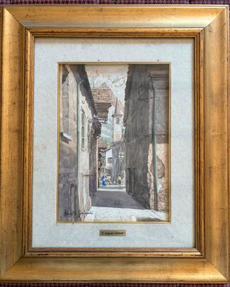 Quadro B. Augusto Defendi - "Courmayeur" - firmato