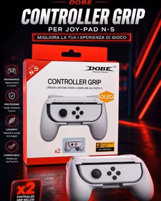 Coppia Grip Joy-Con Nintendo Switch OLED Nuovi