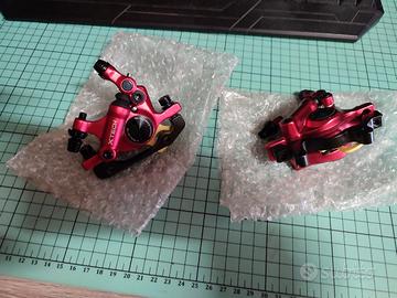 coppia pinze freno xtech coppia dischi Shimano 16