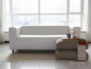KLIPPAN - Divano Ikea in ecopelle bianco