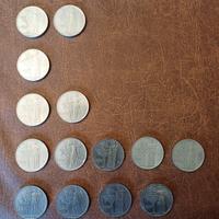 100 Lire 1956 (4 Rari) + Anni 50/60 (10 Pezzi)