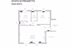 Rif.1373- appartamento trilocale
