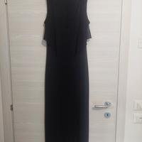 vestito lungo nero aeffe by Alberta Ferretti