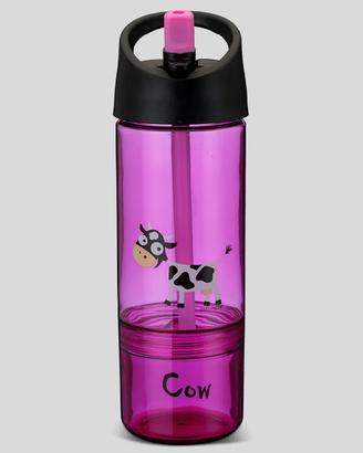 Carl Oscar Water Borraccia 2in1 Mucca Viola