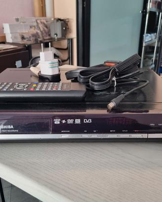 VIDEOREGISTRATORE TOSHIBA HDD-DVD -RV/R + RV/R