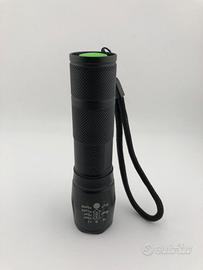 Torcia LED T6 Zoom Regolabile – Alta Potenza