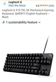 tastiera gaming G413 TKL SE