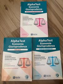Alpha test economia giurisprudenza