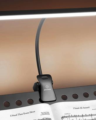 Lampada musicale e da lettura