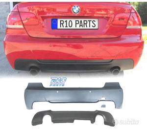PARAURTI POSTERIORE BMW E92 E93 LOOK M PDC