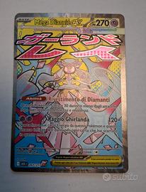 Carta Pokémon Mega Diance Mega attack