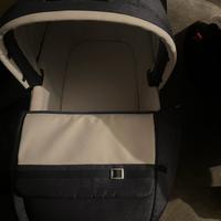 Trio peg perego ecopelle bianca e jeans