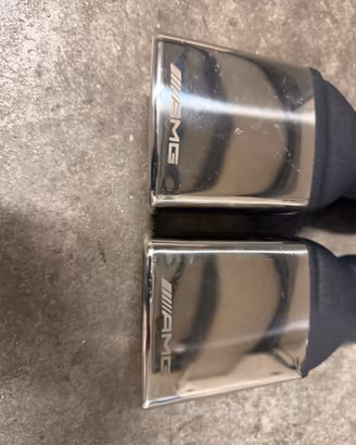 Marmitta AMG per mercedes W124