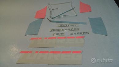 DECALCO ADESIVI SERBATOIO TUAREG 125 1987 APRILIA 