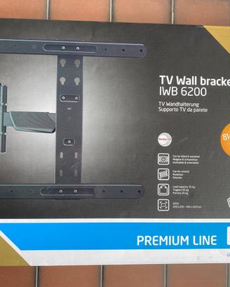 supporto staffa TV da parete fino a 65''