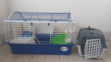 Gabbia per coniglio nano, cavie,porcellini d'India