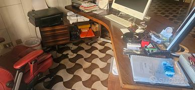 scrivania boomerang di Osvaldo Borsani