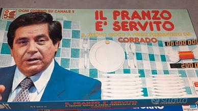 gioco da tavolo vintage il pranzo è servito  1982