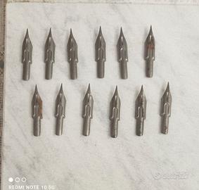 12 pennini per stilografica  