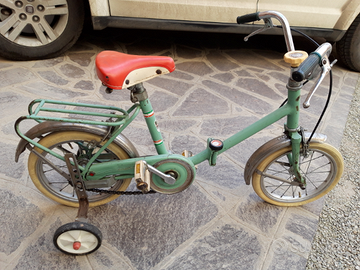 Bici d'epoca Bianchi tipo Graziella da bambino