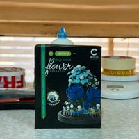 Building Block Rose Rosa Blu Roses Bleues Flowers