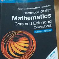 Mathematics core and extended (percorsi Cambridge)